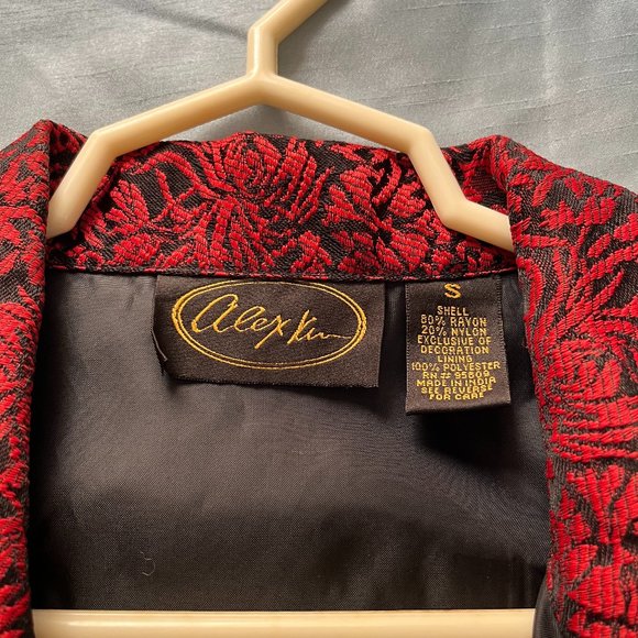 Alex Kim  Animal Print Patchwork Jacket  Small - Picture 4 of 4